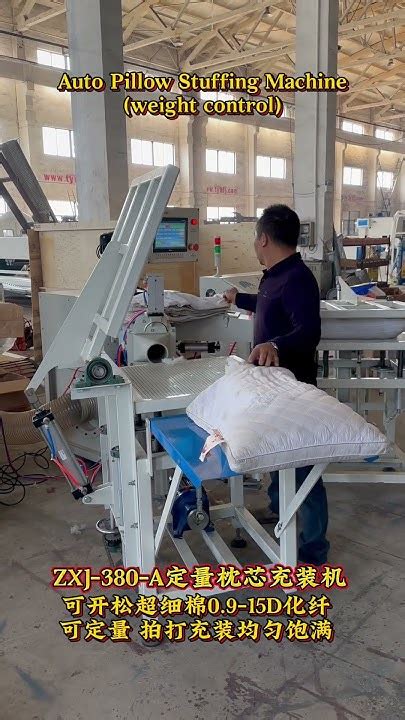automatic pillow filling machine|ZXJ.